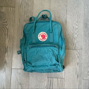 Fjallraven Kanken Ocean Green Backpack